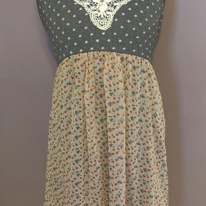 Modcloth AngelEye Boho Multimedia Dress Medium